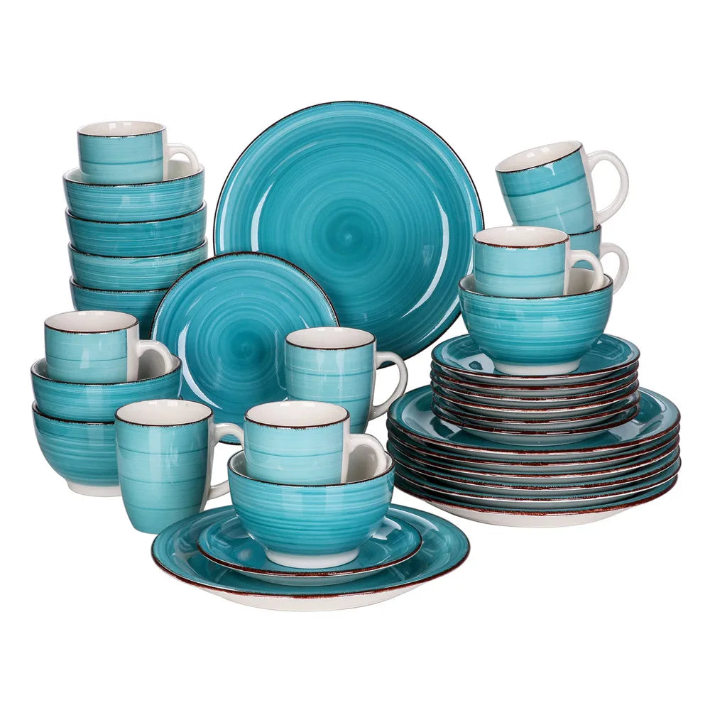 Malacasac Bella T Porcelain Dinnerware Set 16 32 48 Pieces
