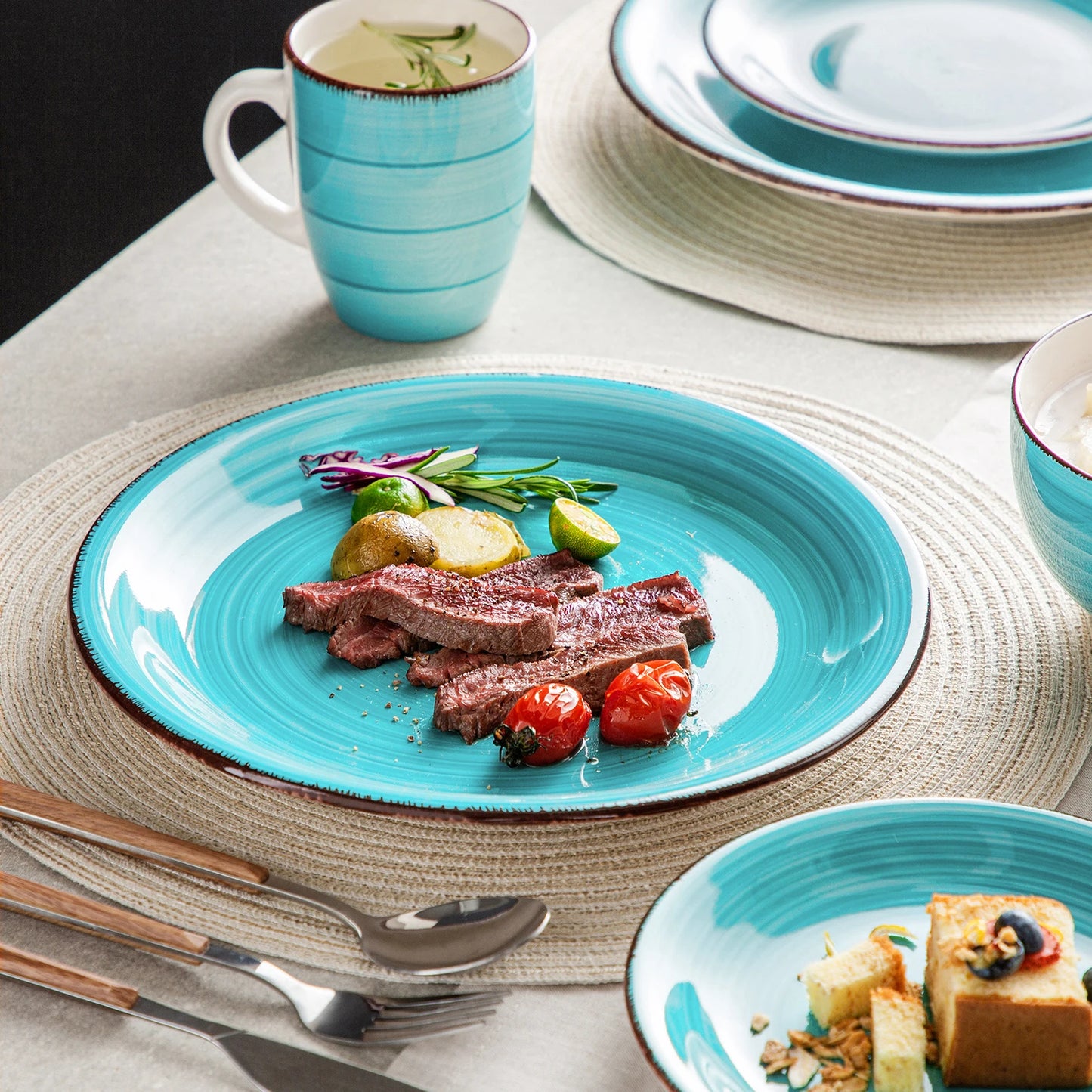 Malacasac Bella T Porcelain Dinnerware Set 16 32 48 Pieces