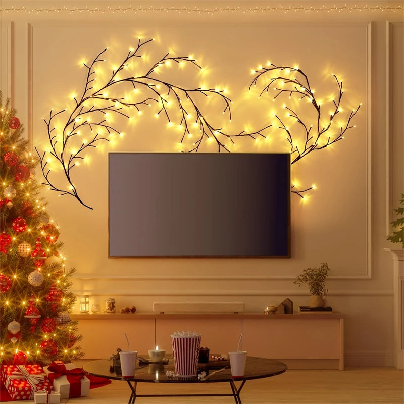 Hign-concerned Willow Vine LED Lights Indoor Outdoor 8 Modes