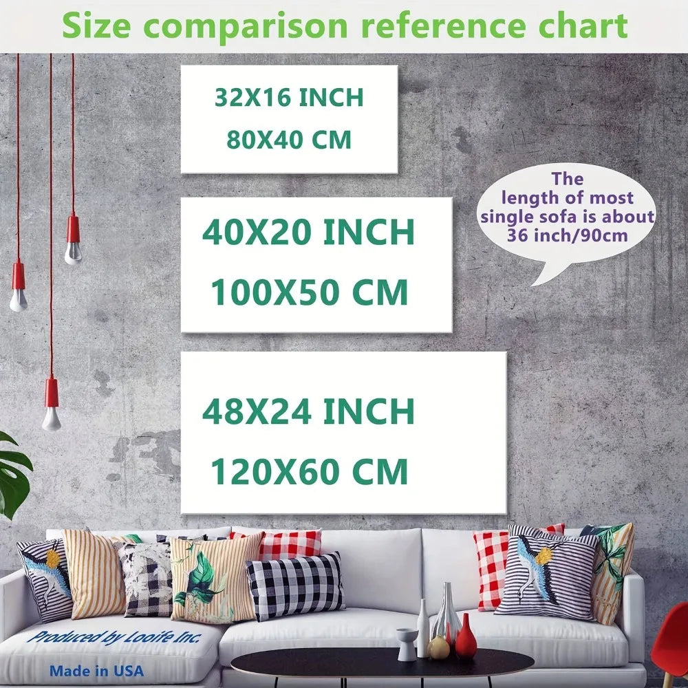 1.5 Inch Solid Wood Frame Modern Abstract White Canvas Art Simple Mural Suitable for Living Room Bedroom or Hallway