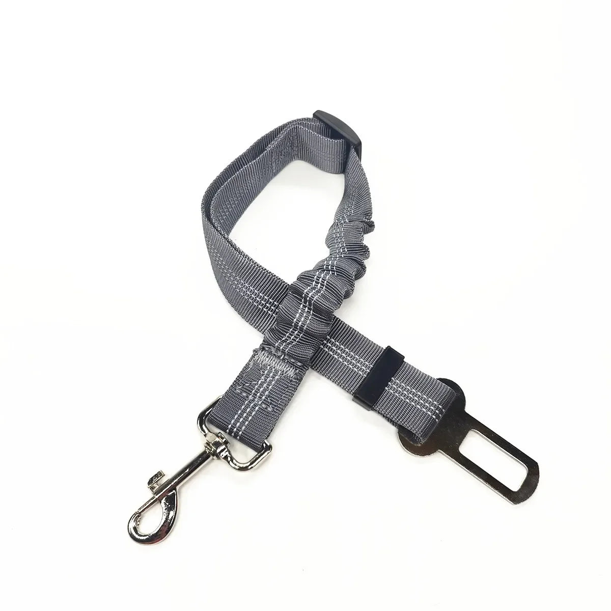 Pet Dog Car Seat Belt Retractable Elastic Reflective Safety Traction Rope Harness Accessories