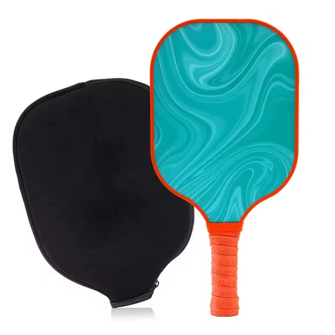 Pickleball Paddles USAPA Approved Set with Honeycomb Core and Carrying Bag Includes 4 Balls Perfect for Indoor and Outdoor Play