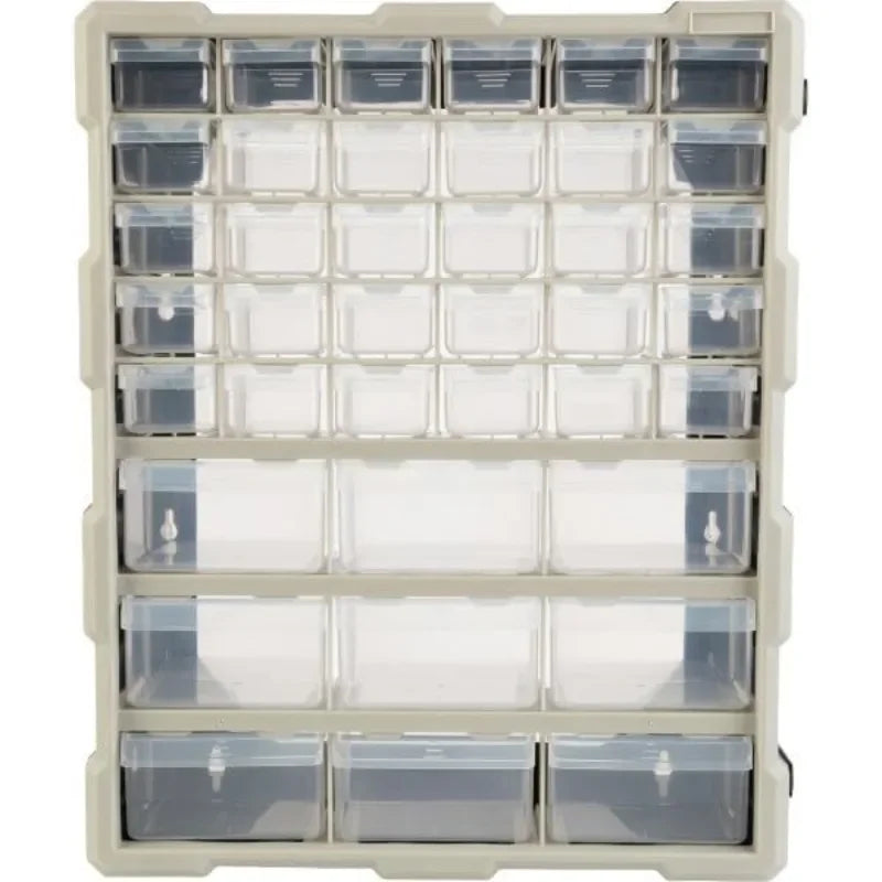 home.9-Drawer Plastic Small Parts Organizer for Hardware Crafts Garage