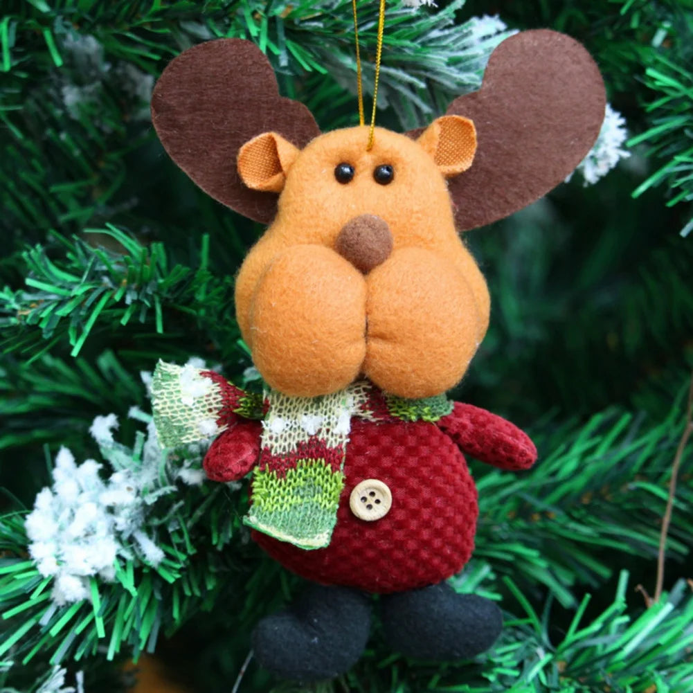 Guangdong Christmas Doll Ornaments Elk Santa Snowman