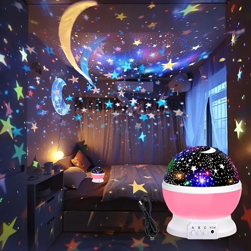 Starlight N Star Projector Night Light For Kids Bedroom