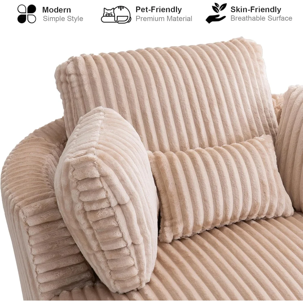 Hign Concerned Swivel Barrel Accent Chair Upholstery Lounge
