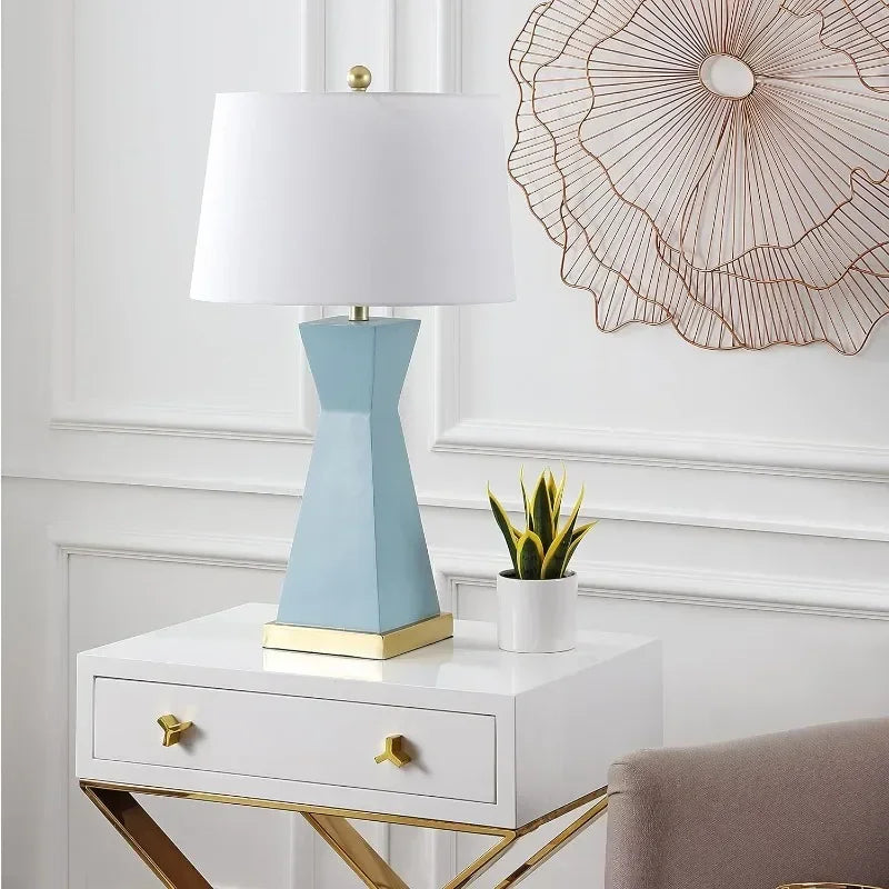 Hign Concerned Decorative Table Lamp Pair With USB Ports