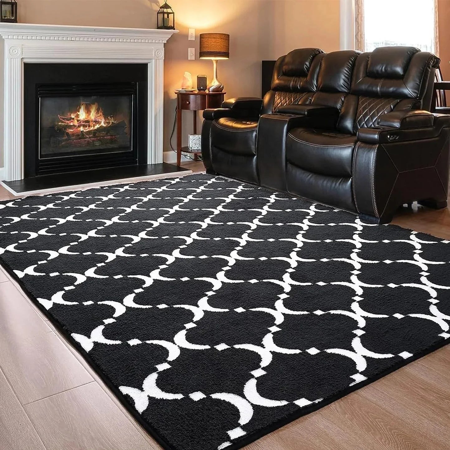 Large Shag Area Rug Memory Foam Living Room Rug 6x9 Feet