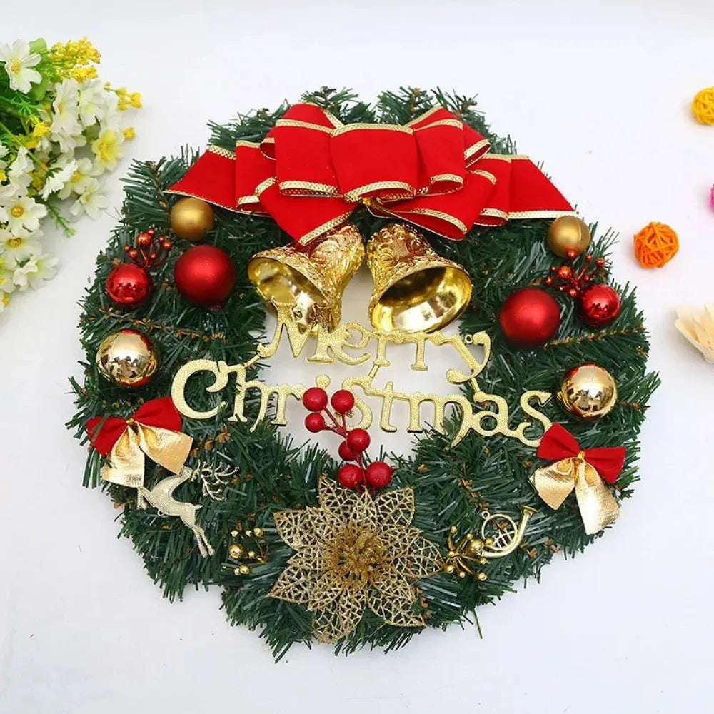 AEDGCN Christmas Wreath For Front Door And Comprehensive FestiveSeasonal Decorations