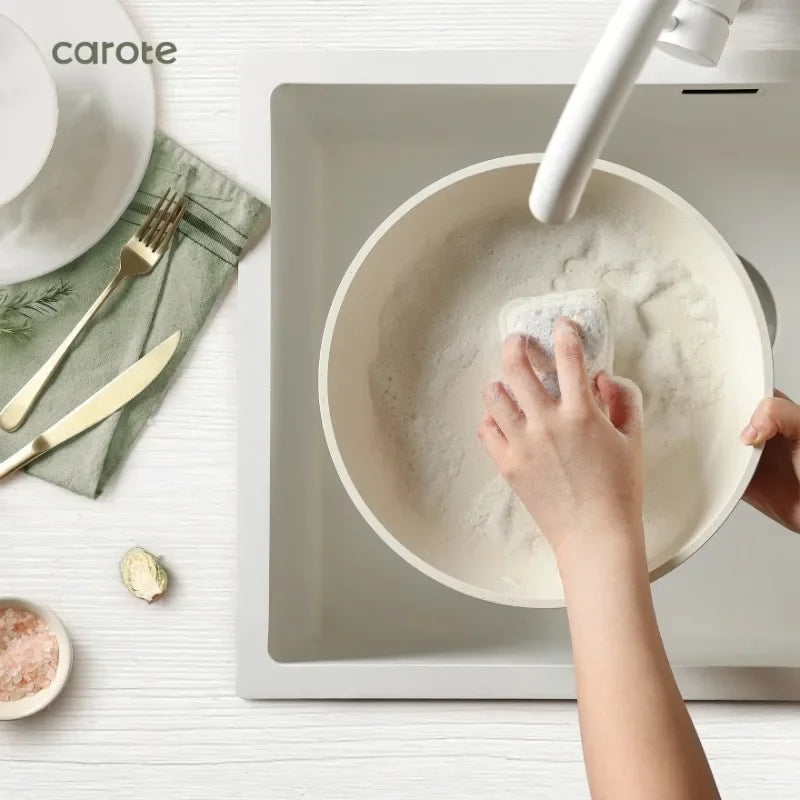 Carote Nonstick Cookware Sets, Non Stick Pots and Pans Set with Removable Handle