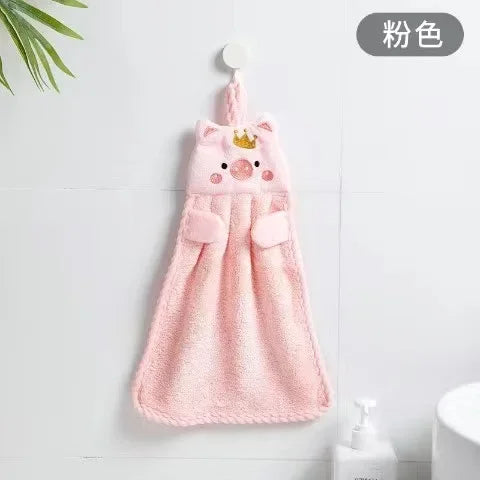 Cute Hand Towels Super Absorbent Microfiber Kitchen Towel