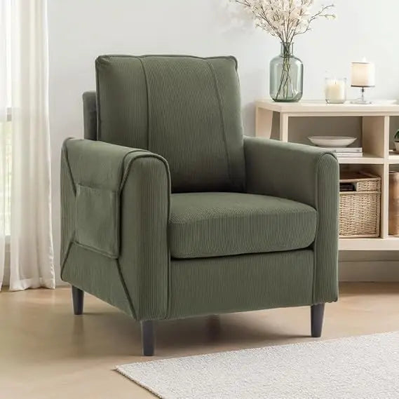 DAFIFY Mid Century Modern Accent Chair Upholstered Arm Chair