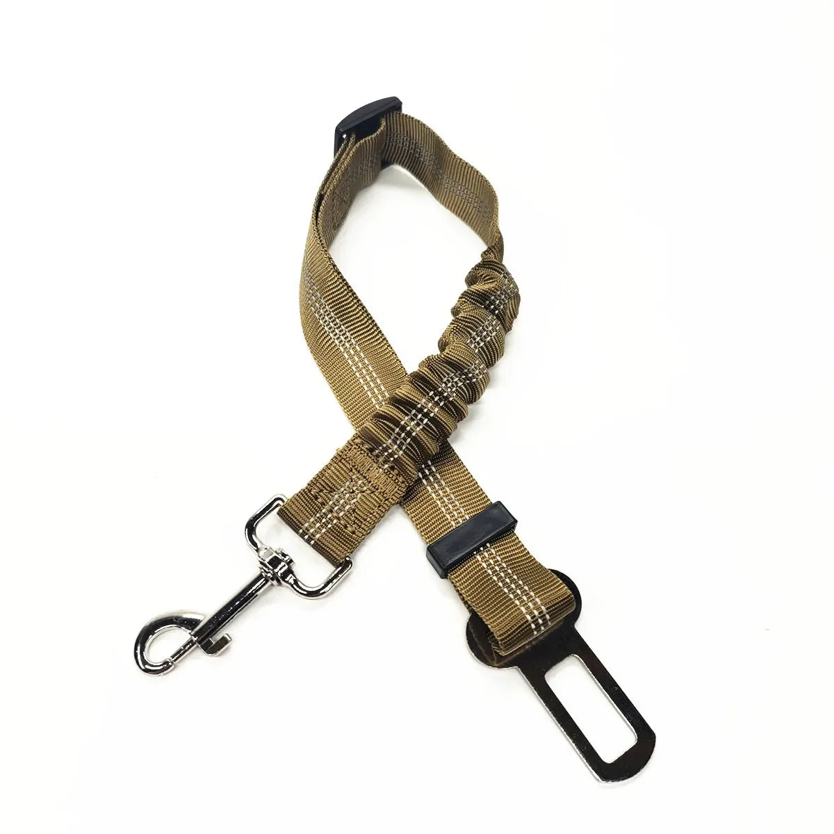 Pet Dog Car Seat Belt Retractable Elastic Reflective Safety Traction Rope Harness Accessories