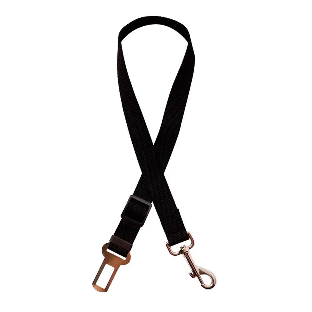Pet Dog Car Seat Belt Retractable Elastic Reflective Safety Traction Rope Harness Accessories