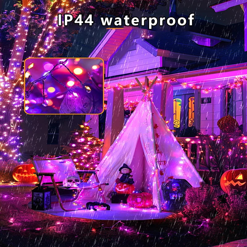 Zhejiang Solar 200LED Halloween Fairy Lights IP44 Waterproof