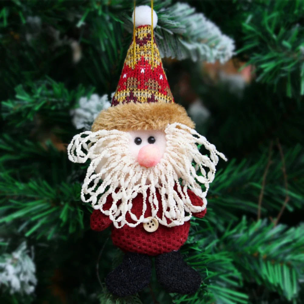 Guangdong Christmas Doll Ornaments Elk Santa Snowman