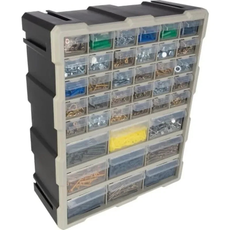 home.9-Drawer Plastic Small Parts Organizer for Hardware Crafts Garage
