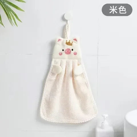 Cute Hand Towels Super Absorbent Microfiber Kitchen Towel