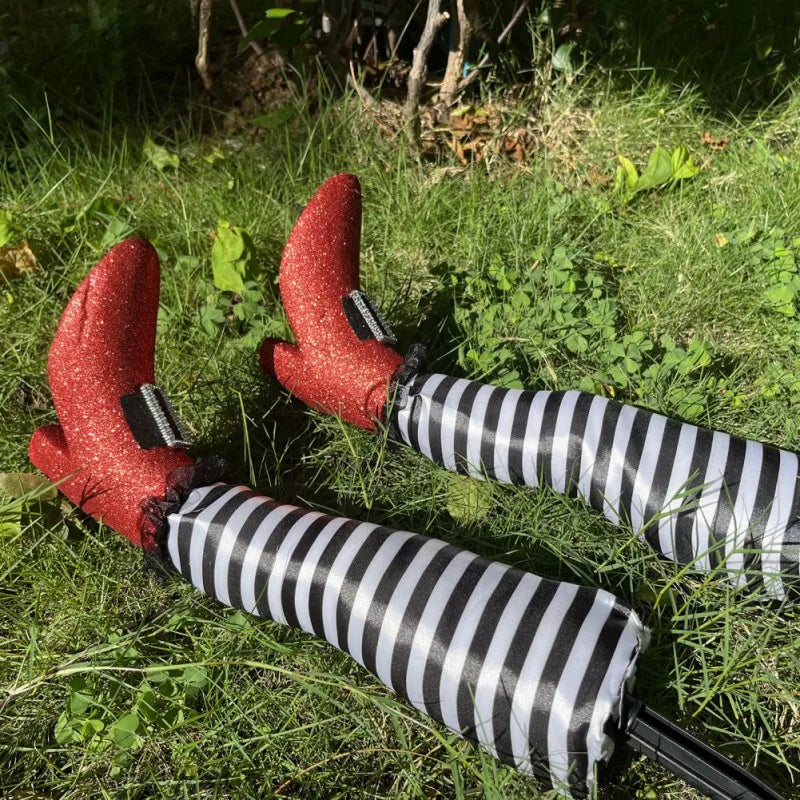 Guangdong Witch Legs Props 2 Piece Upside Down Wizard Feet
