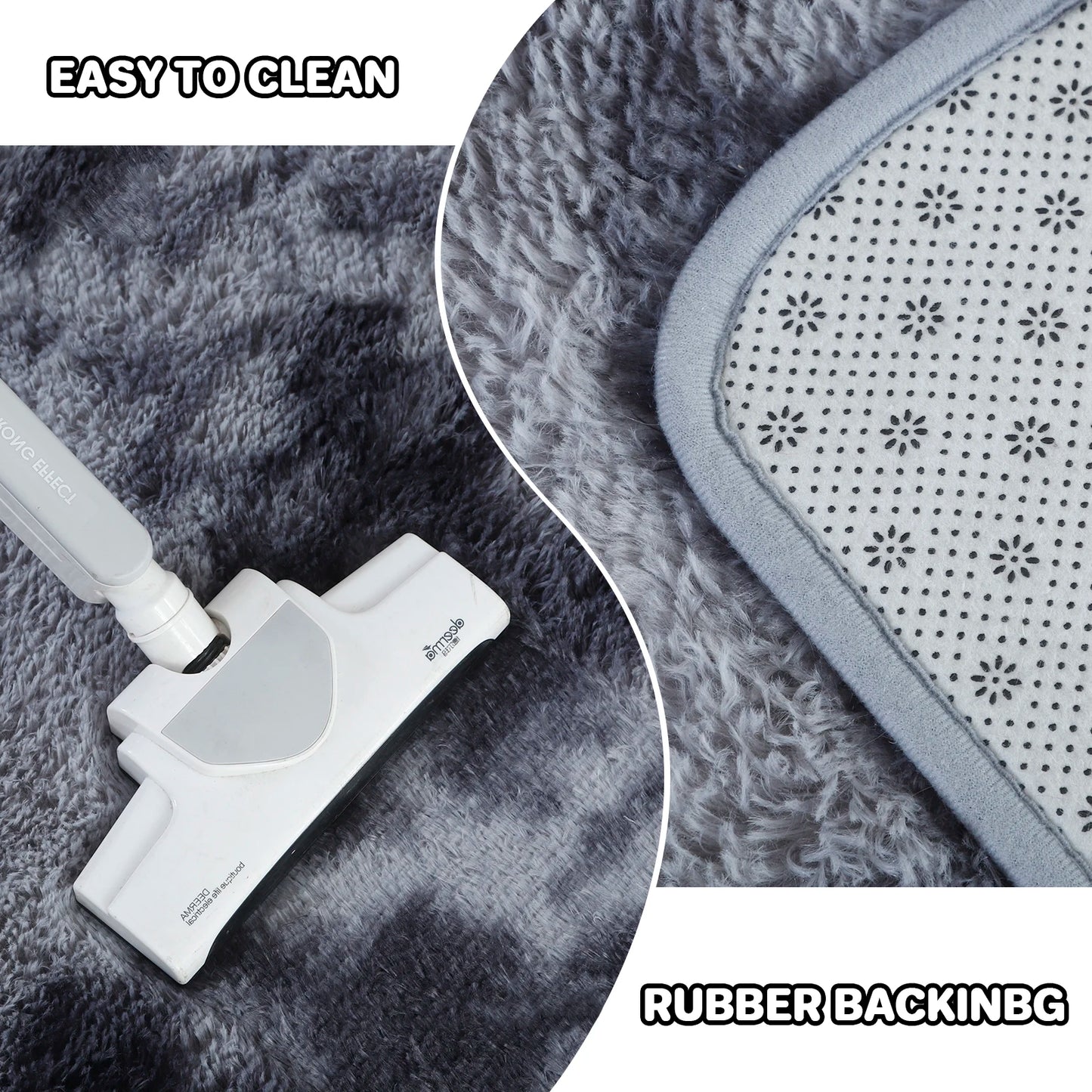 Hign-concerned Shag Area Rug Living Room Plush Modern