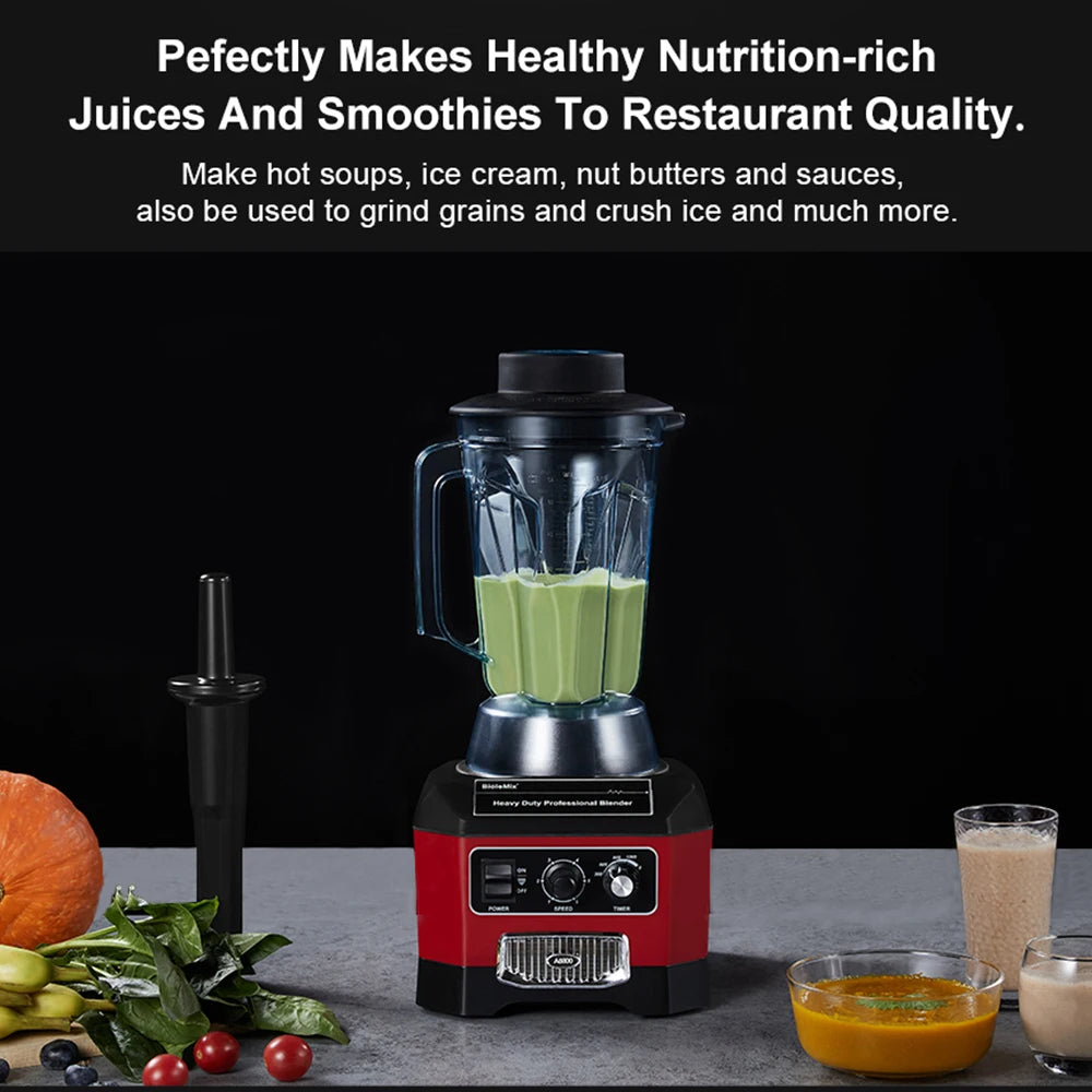 Biolomix Heavy Duty Bar Blender 2200W Professional Mixer