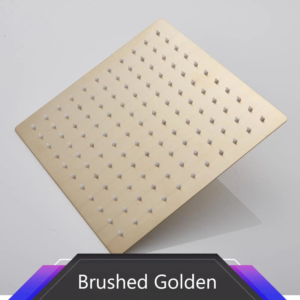 Rozin Stainless Steel Ultrathin Rainfall Shower Head