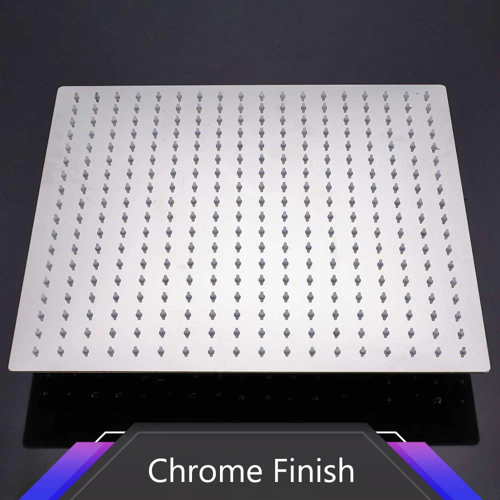 Rozin Stainless Steel Ultrathin Rainfall Shower Head