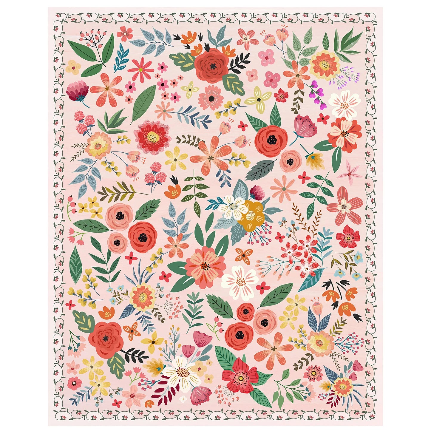 8' X 10' Area Rug Boho Washable Rug Non Slip Soft Carpet Low Pile Indoor Carpet for Bedroom Office Dining Room