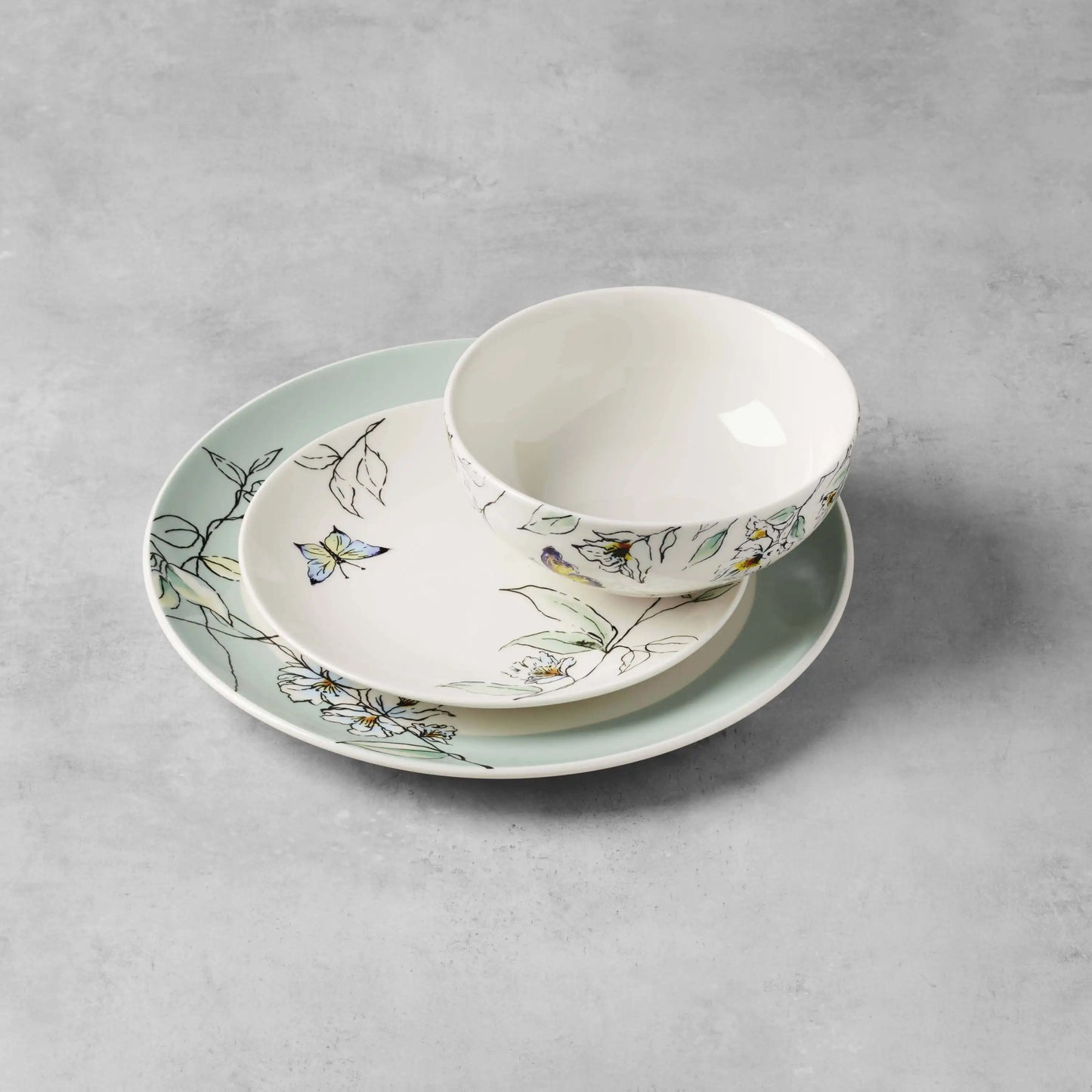 Hign-concerned Dinnerware Set Elegant Everyday Dining