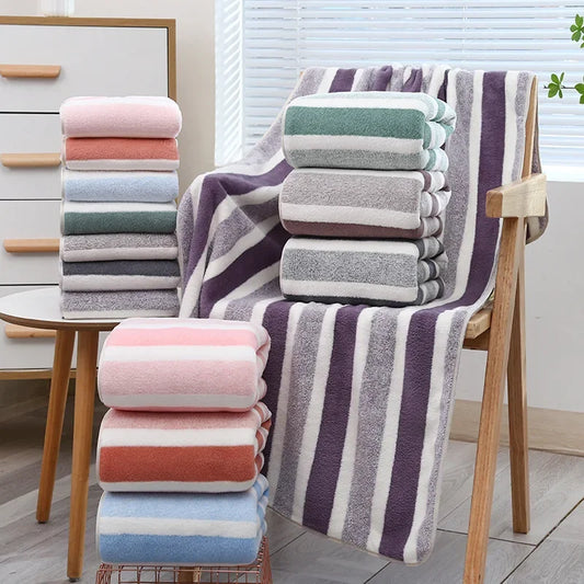 Microfiber Towel 140x70cm Quick Drying Bath Towel Absorbent Large Shower Towel High Quality Beach Towel Bathrobe