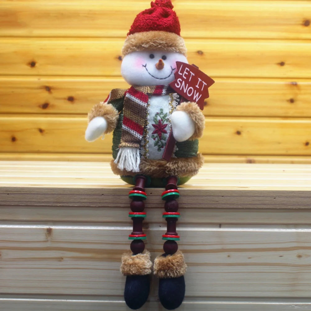 Guangdong Christmas Doll Ornaments Elk Santa Snowman
