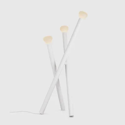 Nordic Floor Lamp Creative Orange Tripod Standing Lamp Artistic Room Decoration Simple Lounge Designer Lamp