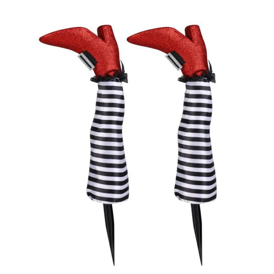 Guangdong Witch Legs Props 2 Piece Upside Down Wizard Feet