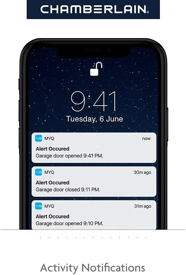 XMSJ Garage Door Opener Ultra Quiet Belt Drive HP Motor
