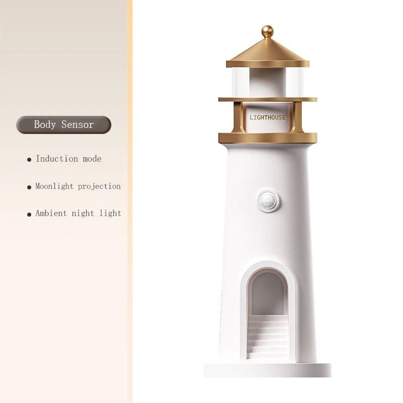 Lessdot Moon Lamp Lighthouse Nighttime Light Bluetooth
