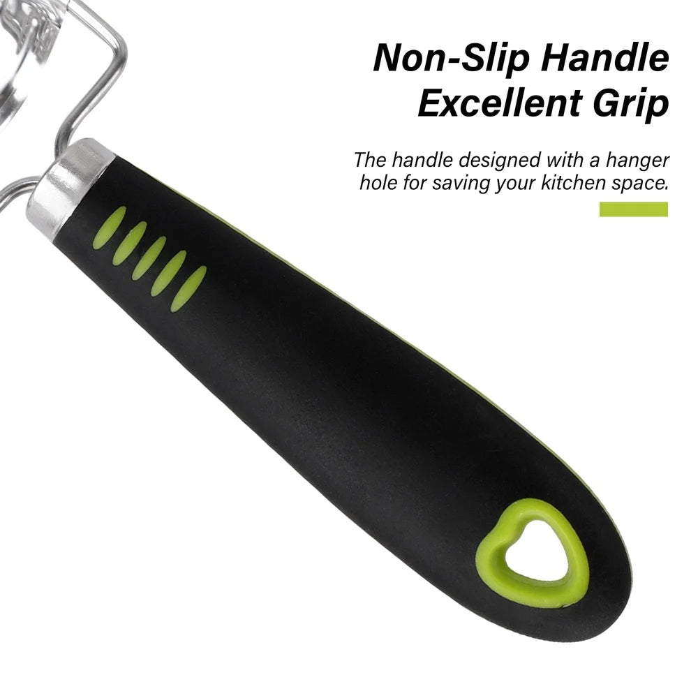 Stainless Steel Cheese Grater Set Handheld Zester Kitchen Shredder Tool Non Slip PP Handle Easy Clean Compact Storage Rust Resistant