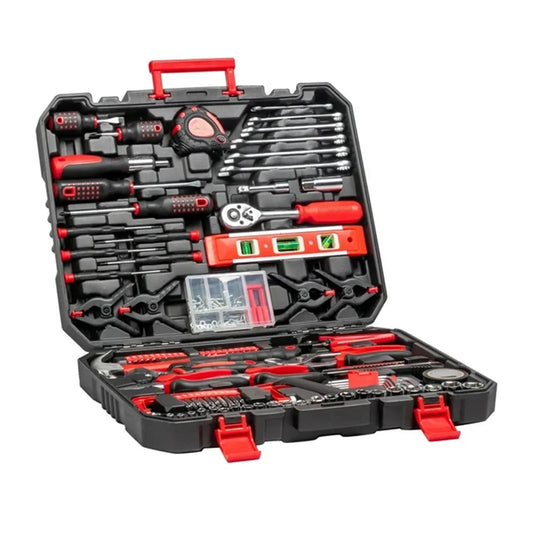 198 Piece New Quality Tool Set Black and Red for Multiple Scenarios