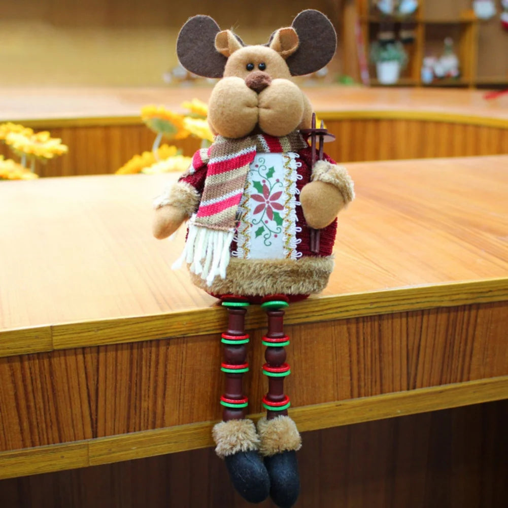 Guangdong Christmas Doll Ornaments Elk Santa Snowman