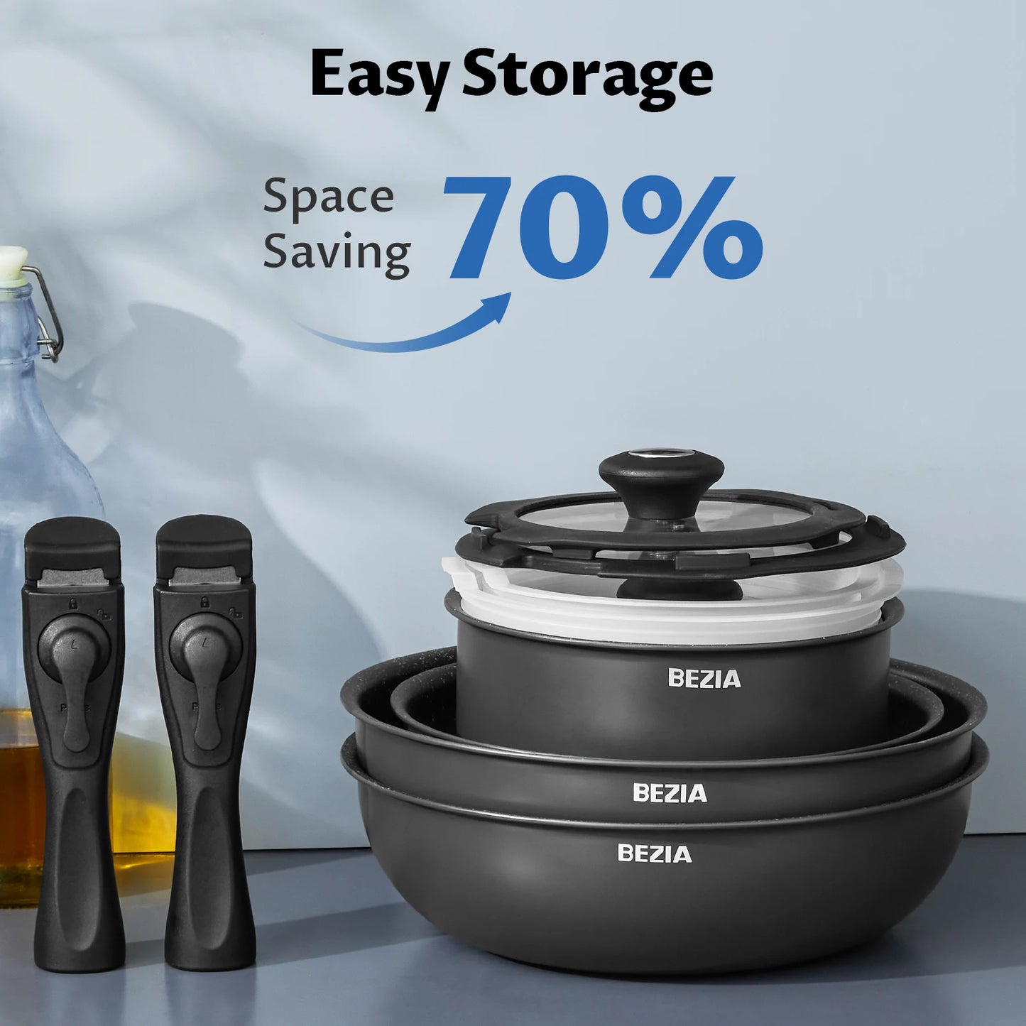 Induction Cookware Set 13 Pieces Nonstick Pots and Pans