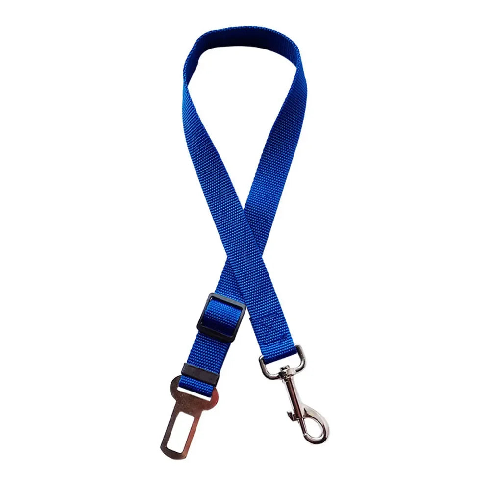 Pet Dog Car Seat Belt Retractable Elastic Reflective Safety Traction Rope Harness Accessories
