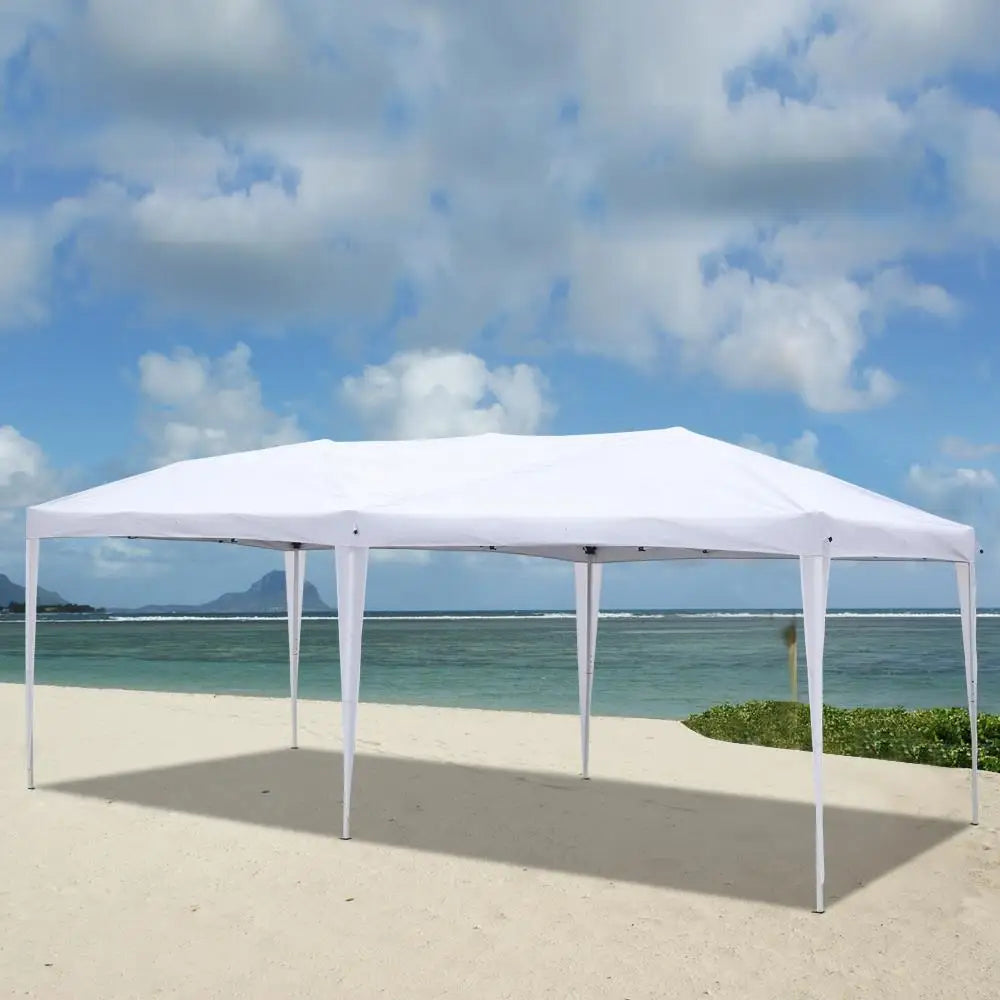 10x20 EZ Pop Up Wedding Party Tent Waterproof Gazebo Canopy Heavy Duty Outdoor Shelter