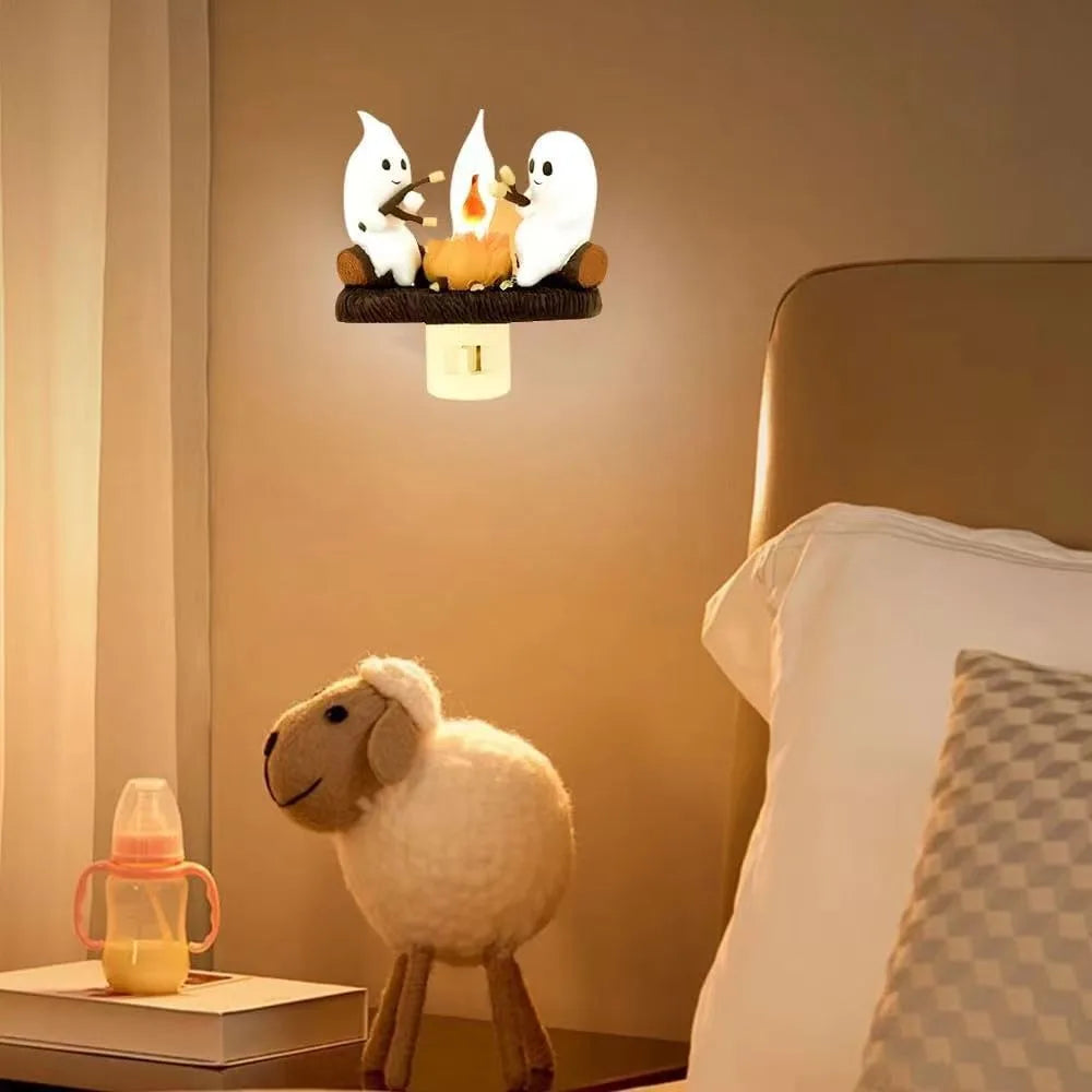 Hign-concerned Halloween Ghost Bonfire Night Led Light