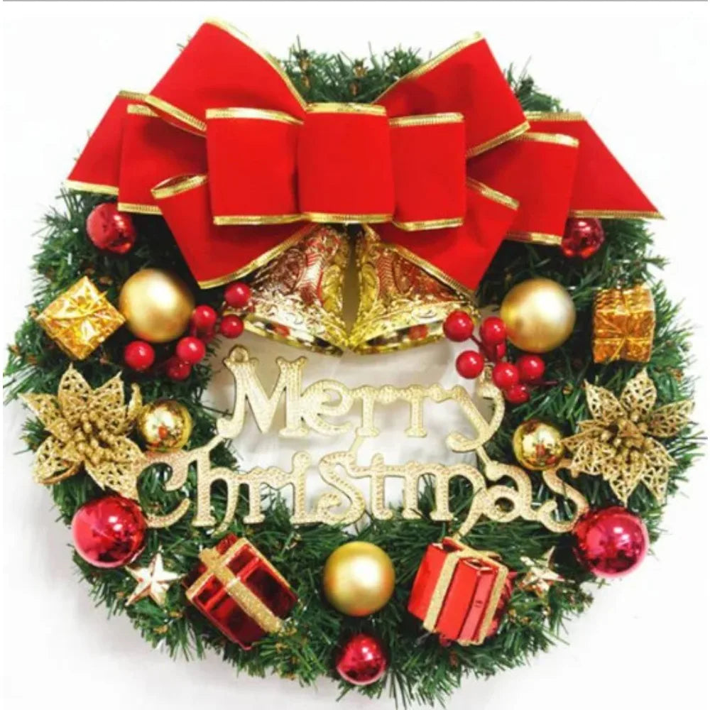 AEDGCN Christmas Wreath For Front Door And Comprehensive FestiveSeasonal Decorations