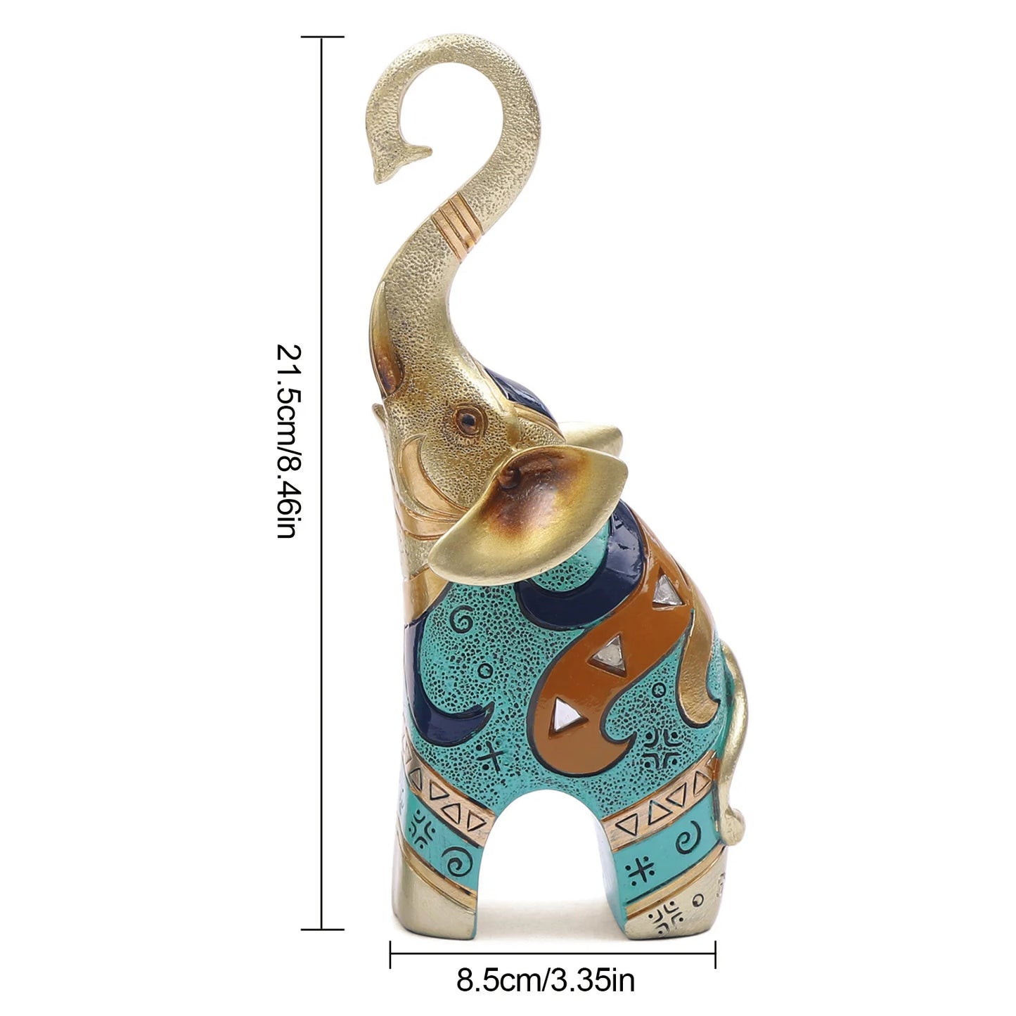 Hign-concerned Elephant Statue Modern Decor for Living Room