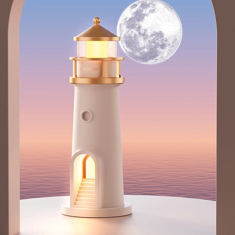 Lessdot Moon Lamp Lighthouse Nighttime Light Bluetooth