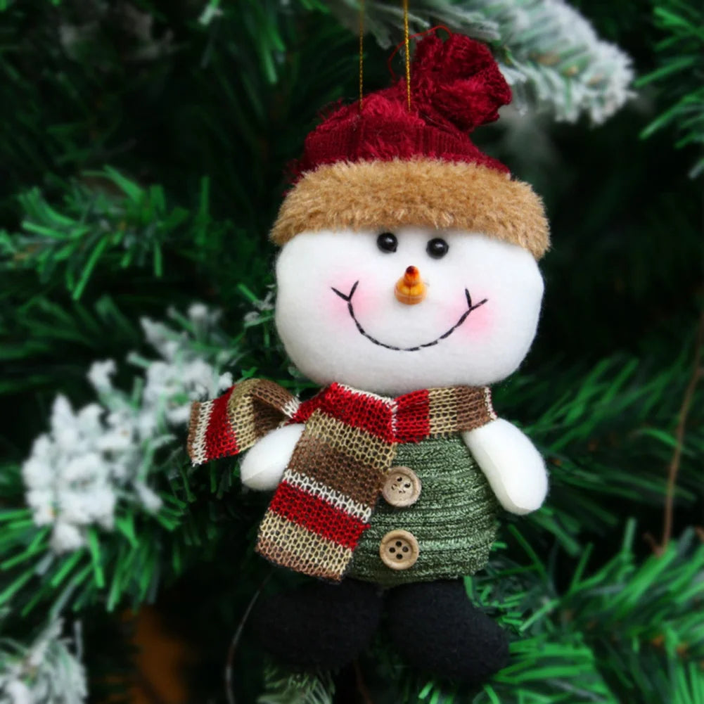 Guangdong Christmas Doll Ornaments Elk Santa Snowman