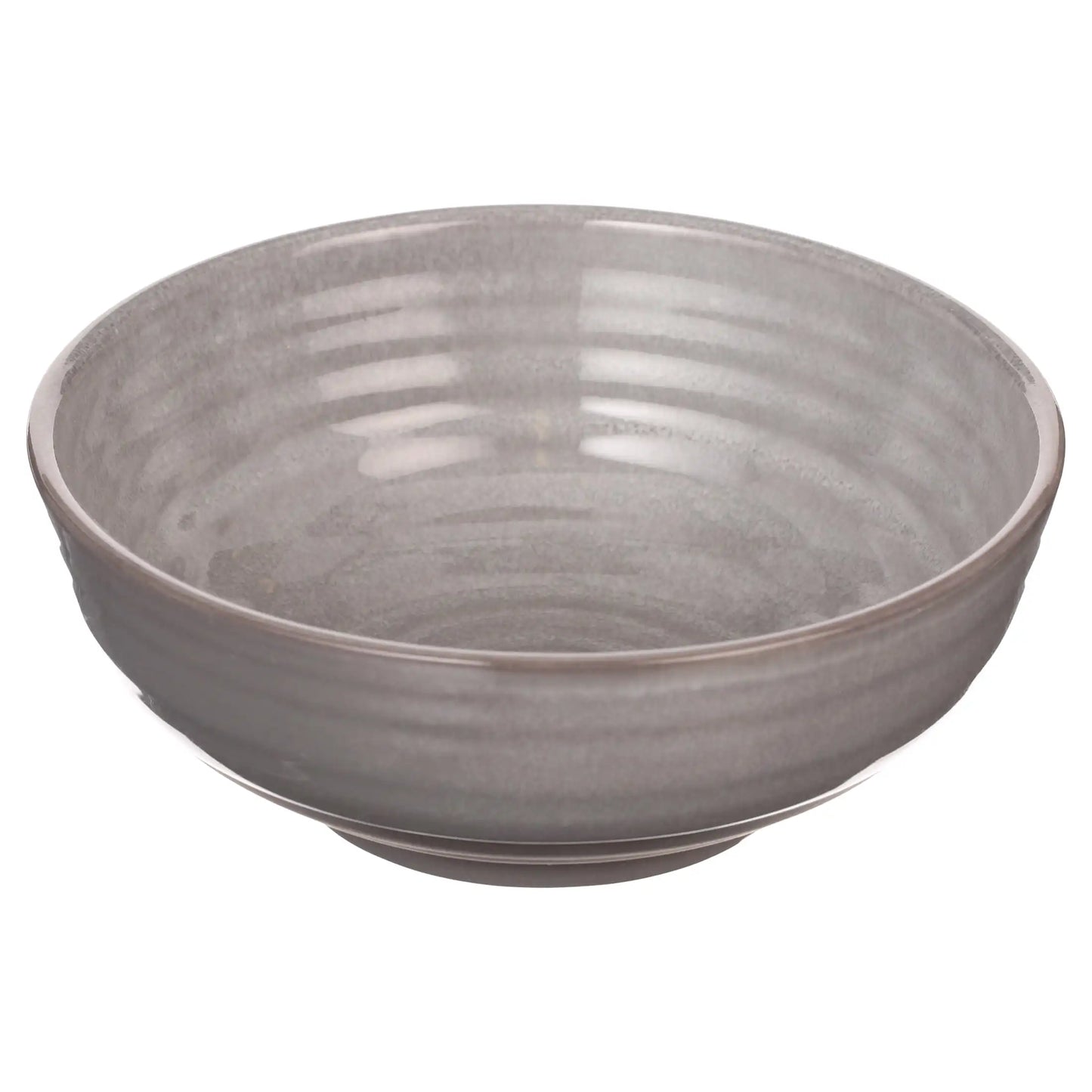 Grey Stoneware 12-Piece Dinnerware Set