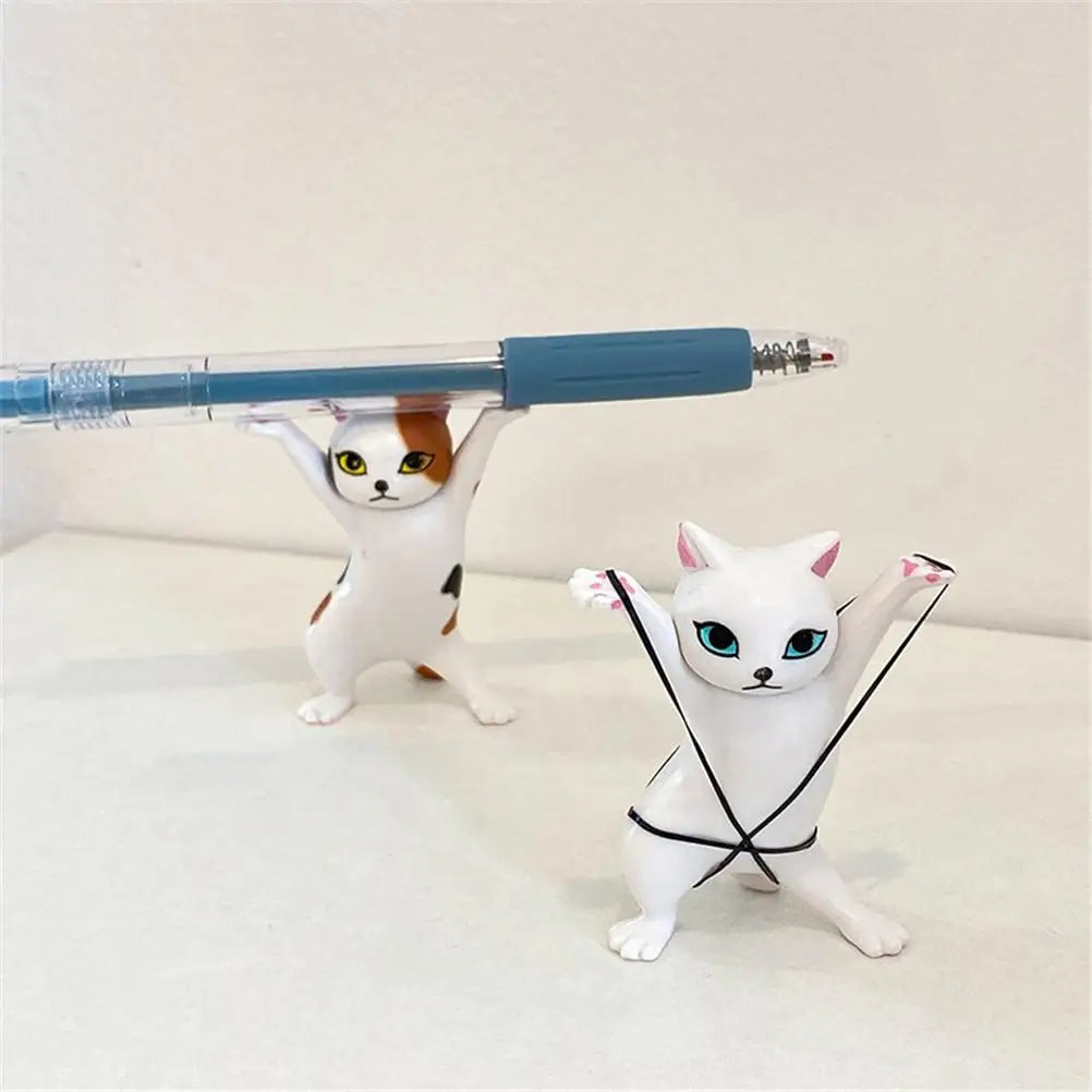 Cat Ornaments Anime Raising Hands Dancing Cat Model Toys
