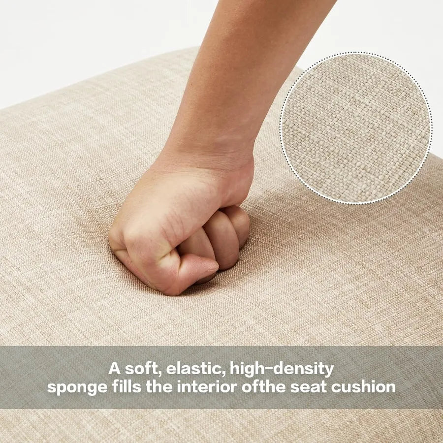 Hign-concerned Modern Farmhouse Upholstered Dining Chairs