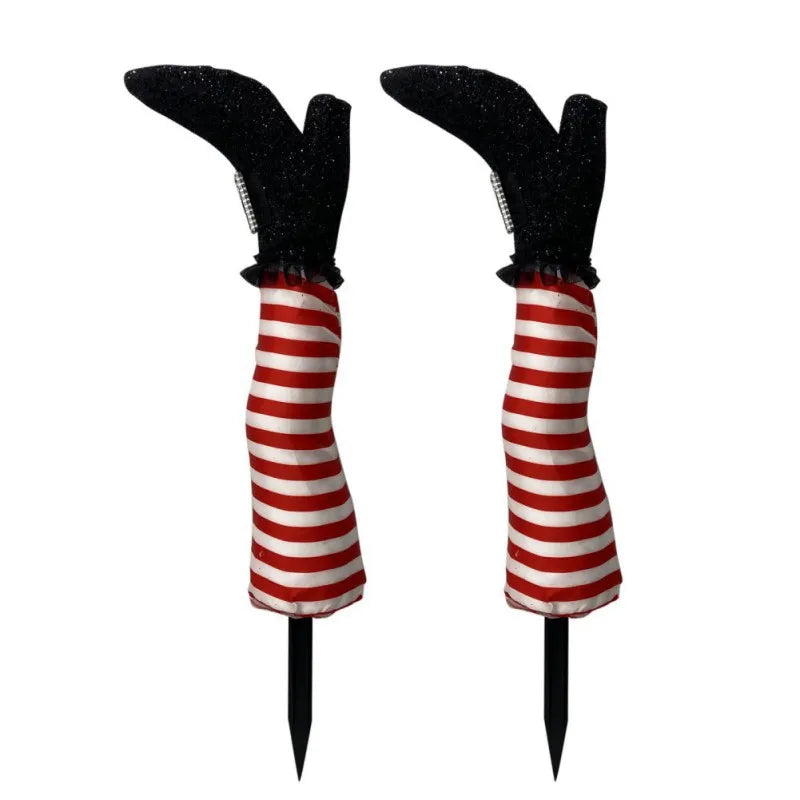 Guangdong Witch Legs Props 2 Piece Upside Down Wizard Feet